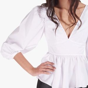 NWT White Luna STAUD Top, Size 4